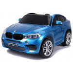 Elektrické autíčko BMW X6M - lakované - modré